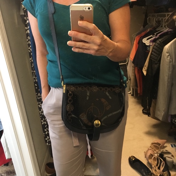 AMAZING cross body leather bag by TALJA Florence - Picture 2 of 8